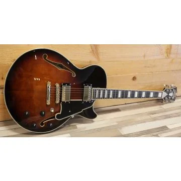 D'angelico Premier SS Brown Burst