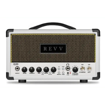 Revv G20 20/4-Watt Tube Headshell - White/Salt 'n Pepper