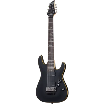 Schecter Demon 7 FR, Satin Black
