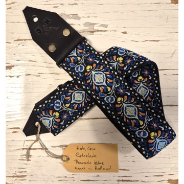 Holy Cow Straps Peacock Blue