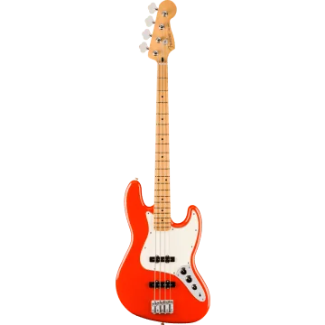 Fender Player II Jazz Bass, Coral Red MN