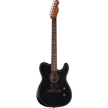 Fender Acoustasonic Standard Telecaster, Black RW
