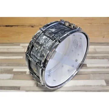 Ludwig LS90852 14x5.5 Legacy Mahogany Jazz Fest, Sky Blue Pearl
