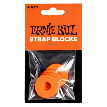 Ernie Ball Strap blocks red 5620