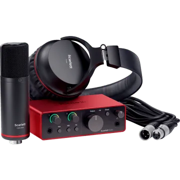Focusrite Scarlett 4rd Gen Solo Studiobundel