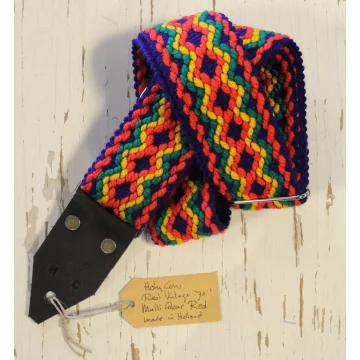 Holy Cow Straps 70's Multi Colour Red 