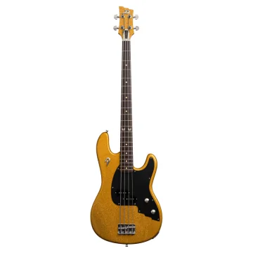 Duesenberg Alliance Chris Chaney Bass, Gold Sparkle