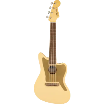Fender FSR Fullerton Jazzmaster Ukulele, Vintage White