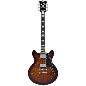 D'angelico Premier Mini DC Brown Burst