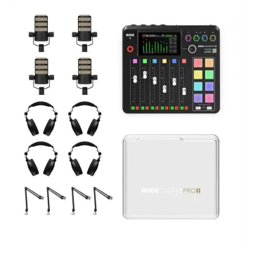 Rode RODEcaster Pro II 4-Person Bundle