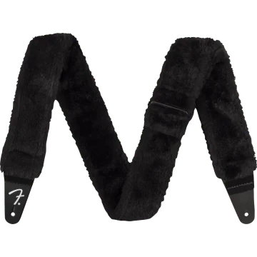 Fender Poodle Plush Strap, Black
