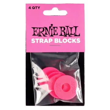 Ernie Ball Strap blocks pink 5623