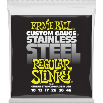 Ernie Ball Stainless Steel Regular Slinky 2246