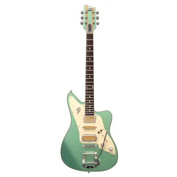Duesenberg Alliance Bros. Landreth Joey's Guitar, Manitoba Green