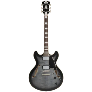 D'angelico Premier DC Charcoal Burst