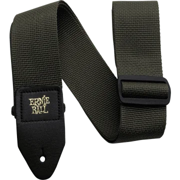 Ernie Ball Polypro Strap 4048 Olive Green