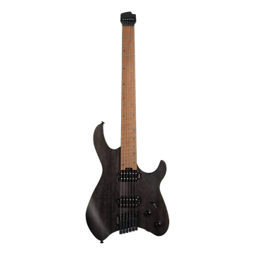 Cort SPACE G6MS - Semi Gloss Trans Black