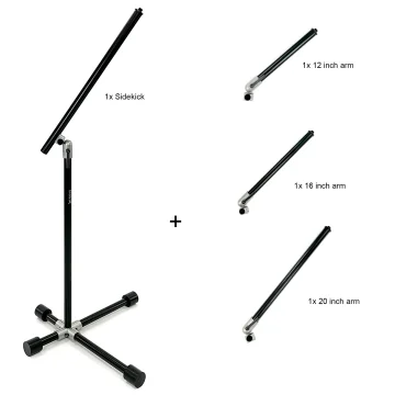 Base4Stands Sidekick Drum Kit - Black