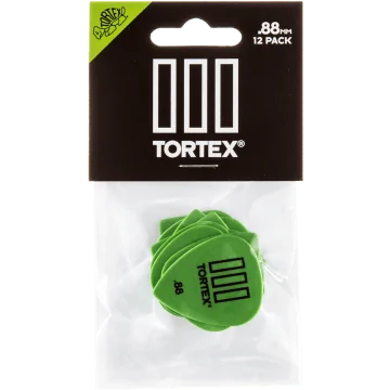 Dunlop 462P88 Tortex III Plectrum 0.88mm 12-Pack