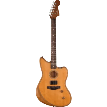 Fender Acoustasonic Standard Jazzmaster, Aged Natural RW