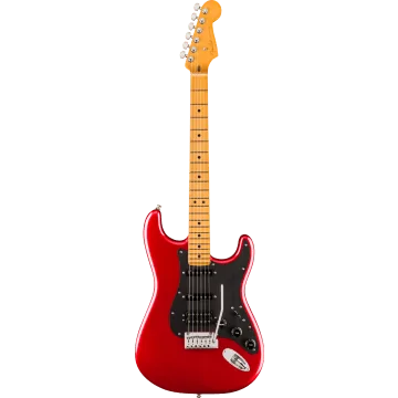 Fender American Ultra II Stratocaster HSS, Sinister Red MN