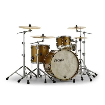 Sonor SQ1 324 shellkit Satin Gold Metallic 24-13-16