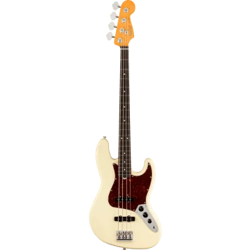 Fender American Pro II Jazz Bass, Olympic White RW