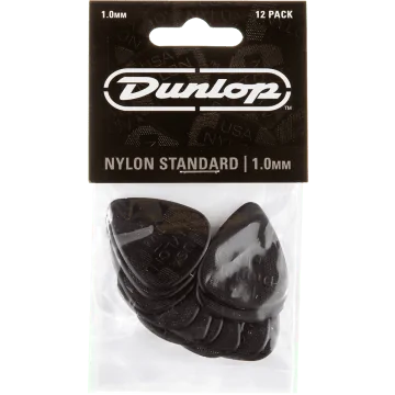 Dunlop Nylon Standard 1.00 Plectrum 12-Pack 