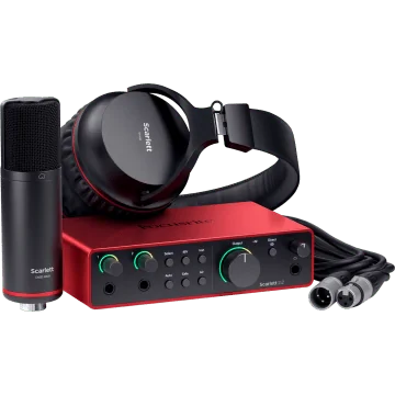 Focusrite Scarlett 2i2 4th Gen Studio Bundel