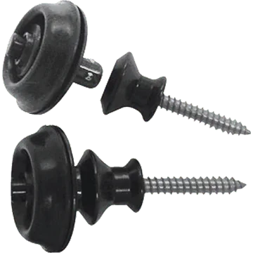 Dunlop SLS1033B Straplok Dual Design Zwart