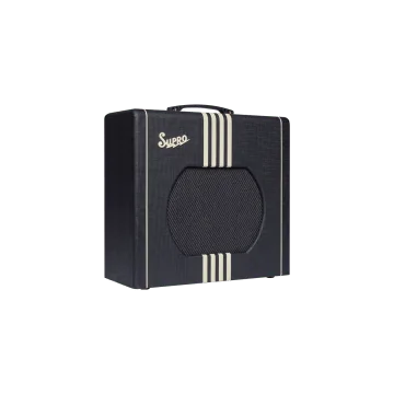 Supro Delta King 12 Black & Cream