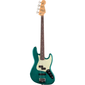 Fender Custom Shop LTD Jazz Bass Special Journeyman Relic, Teal Green Transparent RW