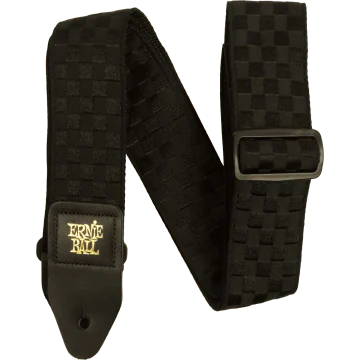 Ernie Ball Jacquard Black Checkers 5341