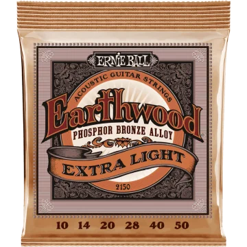 Ernie Ball Earthwood Acoustic Phosphor Bronze Extra Light 2150