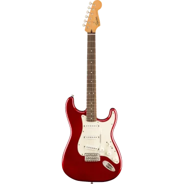 Squier Classic Vibe '60s Stratocaster, Candy Apple Red, Laurel Fingerboard