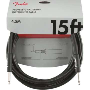Fender Instrumentkabel Professional Series, Jack-Jack, 4.5m