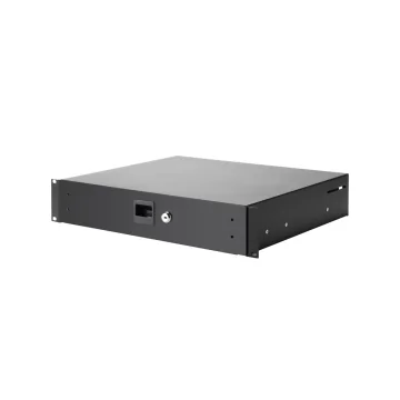 Adam Hall Rack Drawer 2 U Aluminium