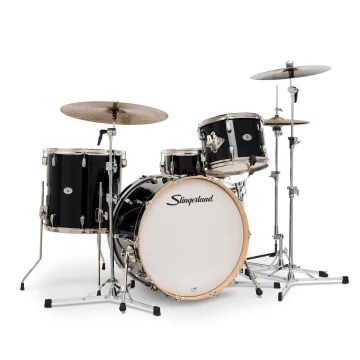 Slingerland Slingerland Studio King Del Norte Black Lacquer 13-16-22-14sn