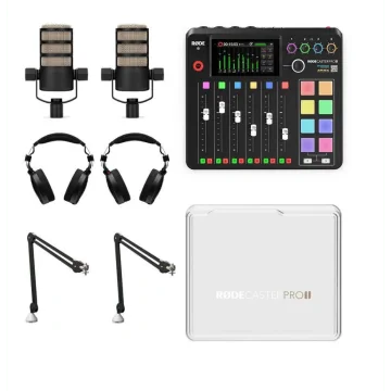 Rode RODEcaster Pro II 2-Person Bundle