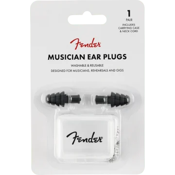 Fender Musician Series Ear Plugs, Black