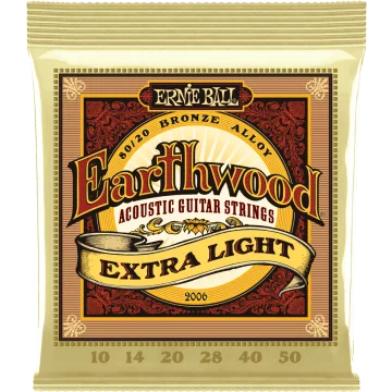 Ernie Ball Earthwood Acoustic 80/20 Extra Light 2006