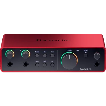 Focusrite Scarlett 2i2 4th Gen