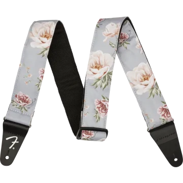 Fender Floral Strap Gray 2" 