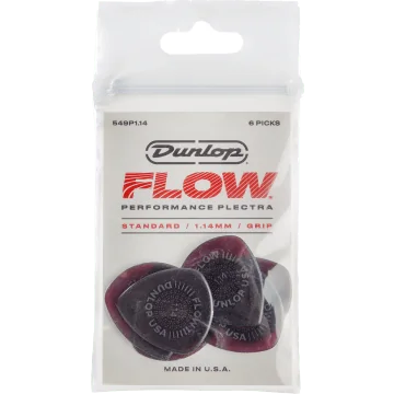 Dunlop Flow 1.14 Plectrum 6-Pack 