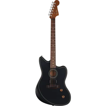 Fender Acoustasonic Standard Jazzmaster, Black RW