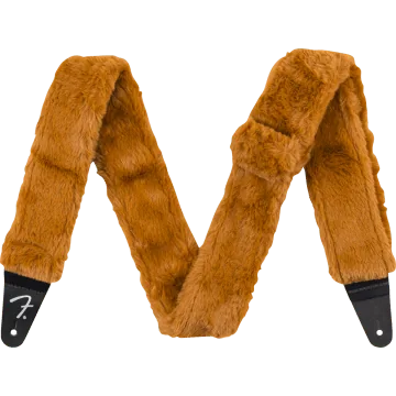 Fender Poodle Plush Strap, Rust