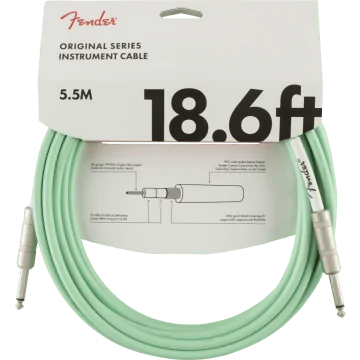 Fender Kabel Original Series Surf Green, Jack-Jack, 5.5m