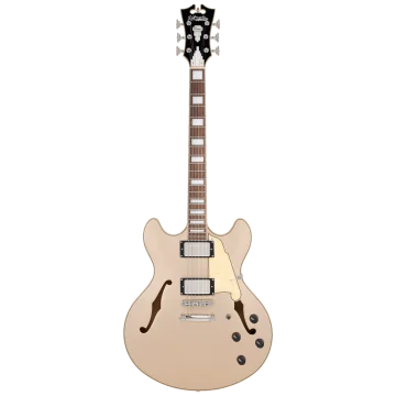 D'angelico Premier DC Satin Desert Gold