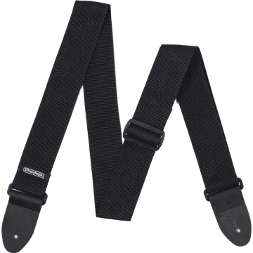 Dunlop Poly Black Strap D07-01BK