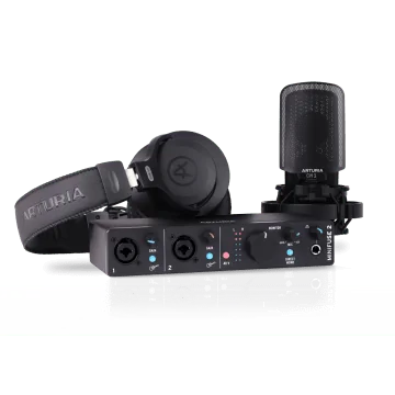 Arturia MiniFuse Recording Pack Black